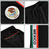 Men's All Countries Embroidered Logo Lightweight Athletic Gym Running Workout Sports Basketball Shorts wt Zipper Pockets for USA, Mexico, Colombia etc