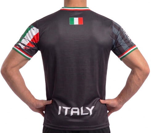 Fox & Fury Italy & USA Ripped Dual Heritage Soccer Jersey – Unisex