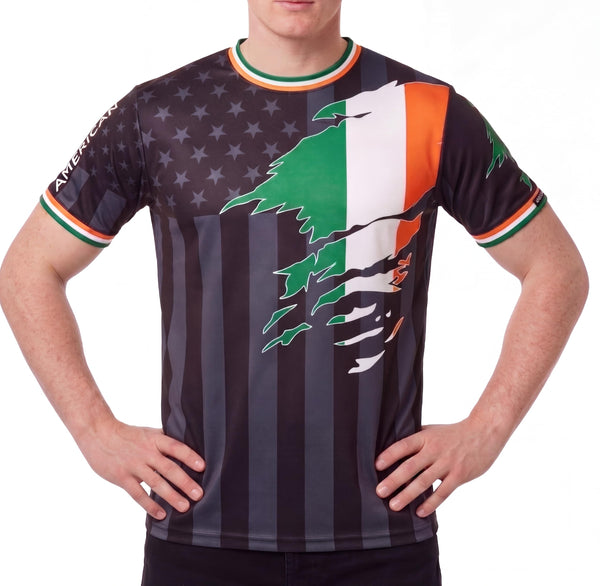 Fox & Fury Ireland & USA Ripped Dual Heritage Soccer Jersey – Unisex
