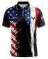 Fox & Fury USA Split Polo Collar Soccer Jersey – Unisex