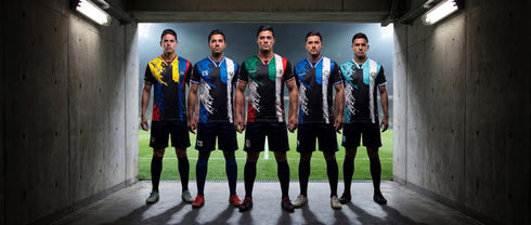 Fox & Fury Nicaragua World Heritage National Flag Soccer Jersey – Unisex