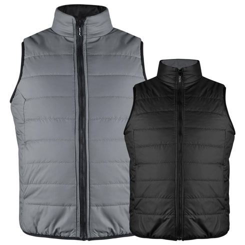 Fox & Fury Unisex Reversible Puffer Vest – Men & Women