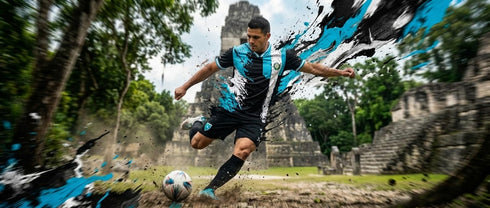 Fox & Fury Guatemala World Heritage National Flag Soccer Jersey – Unisex