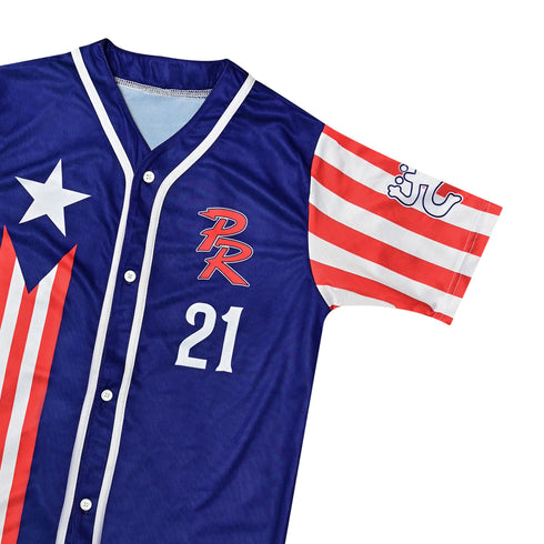 Fury Elite Legends Series: The Puerto Rico No. 21 Baseball Jersey