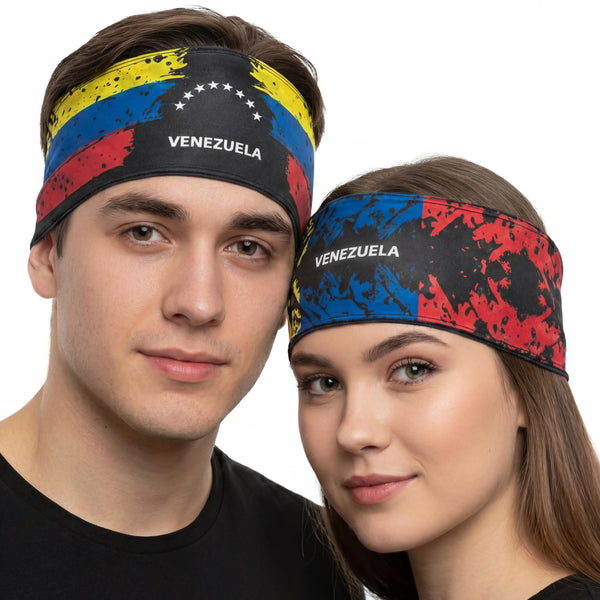 Fox & Fury Venezuela Reversible 2-in-1 Flag Headband