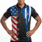 Fox & Fury Puerto Rico & USA Split Polo Collar Soccer Jersey – Unisex