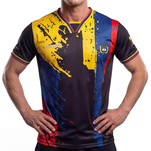 Fox & Fury Colombia World Heritage National Flag Soccer Jersey – Unisex