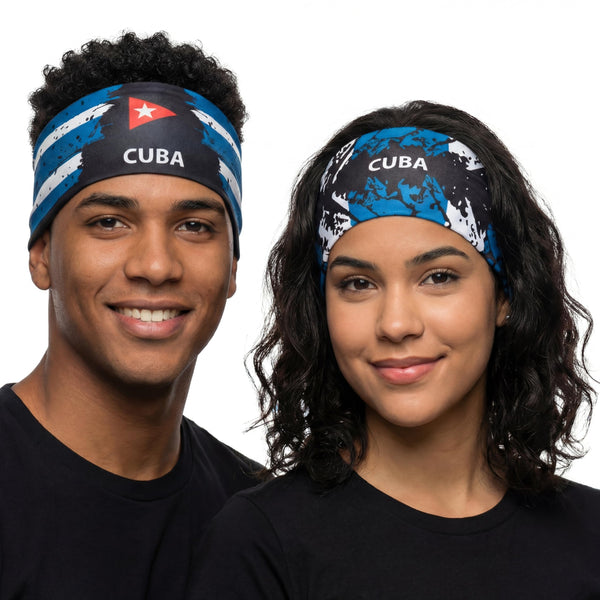 Fox & Fury Cuba Reversible 2-in-1 Flag Headband
