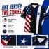 Fox & Fury Honduras & USA Split Polo Collar Soccer Jersey – Unisex
