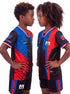 Fox & Fury Haiti Kids Soccer Jersey Set – Shirt & Shorts