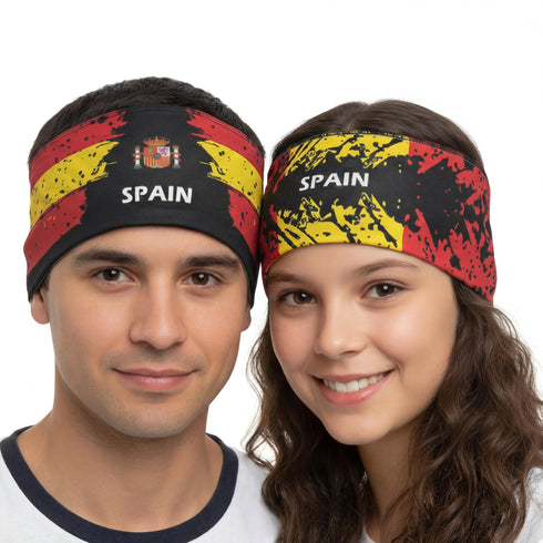 Fox & Fury Spain Reversible 2-in-1 Flag Headband