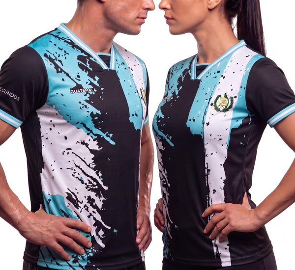 Fox & Fury Guatemala World Heritage National Flag Soccer Jersey – Unisex