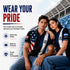 Fox & Fury Honduras & USA Split Polo Collar Soccer Jersey – Unisex