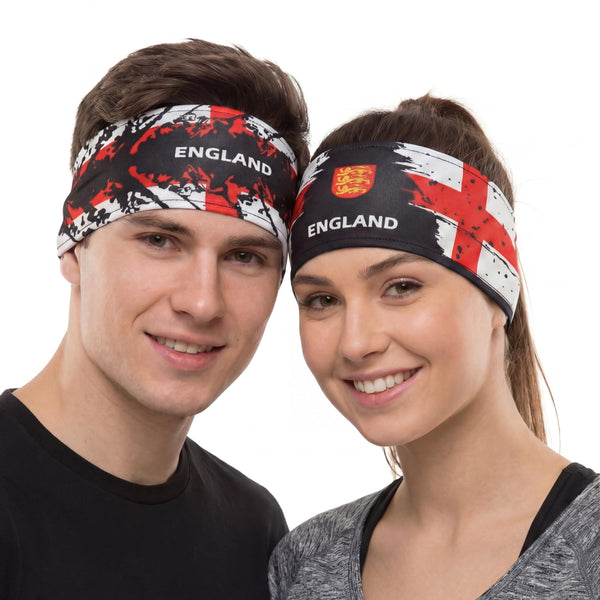 Fox & Fury England Reversible 2-in-1 Flag Headband