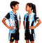 Fox & Fury Argentina Kids Soccer Jersey Set – Shirt & Shorts