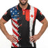 Fox & Fury Canada & USA Split Polo Collar Soccer Jersey – Unisex