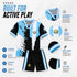 Fox & Fury Guatemala Kids Soccer Jersey Set – Shirt & Shorts
