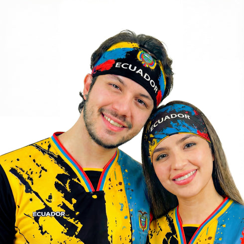 Fox & Fury Ecuador Reversible 2-in-1 Flag Headband