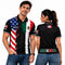 Fox & Fury Mexico & USA Split Polo Collar Soccer Jersey – Unisex