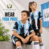 Fox & Fury Guatemala Kids Soccer Jersey Set – Shirt & Shorts