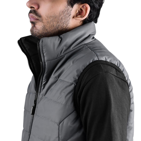 Fox & Fury Unisex Reversible Puffer Vest – Men & Women