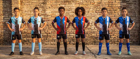 Fox & Fury Honduras Kids Soccer Jersey Set – Shirt & Shorts