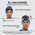 Fox & Fury El Salvador Reversible 2-in-1 Flag Headband