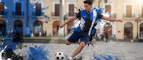 Fox & Fury Honduras World Heritage National Flag Soccer Jersey – Unisex