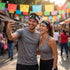Fox & Fury Mexico Reversible 2-in-1 Flag Headband
