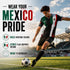 Fox & Fury Mexico World Heritage National Flag Soccer Jersey – Unisex