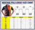 Fox & Fury Germany & USA Split Polo Collar Soccer Jersey – Unisex