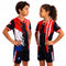 Fox & Fury Puerto Rico Kids Soccer Jersey Set – Shirt & Shorts