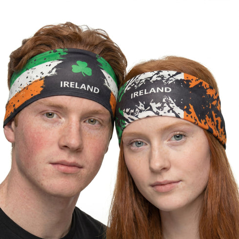 Fox & Fury Ireland Reversible 2-in-1 Flag Headband