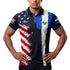 Fox & Fury El Salvador & USA Split Polo Collar Soccer Jersey – Unisex