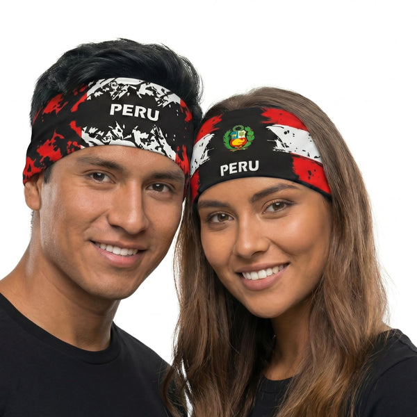 Fox & Fury Peru Reversible 2-in-1 Flag Headband