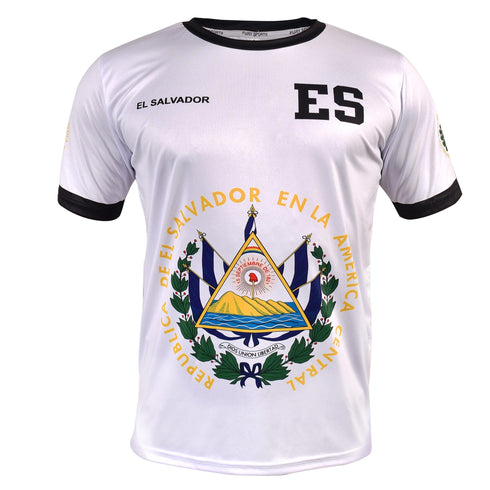 Fury El Salvador White Soccer Jersey - Unisex