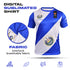 Fury El Salvador Blue & White Soccer Jersey - Unisex