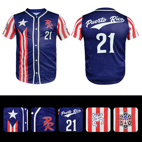 Fury Puerto Rico Baseball Jersey