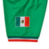 Fury Mexico Soccer Jersey V Neck Ripped Flag Design - Unisex