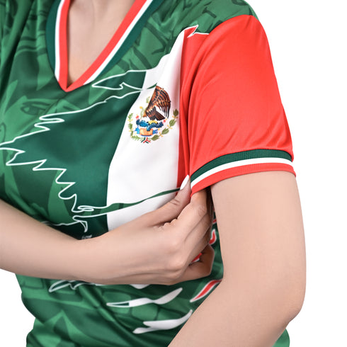 Fury Mexico Aztec Sublimated Soccer Jersey - Women