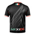 Fury Mexico Soccer Jersey V Neck Ripped Flag Design - Unisex