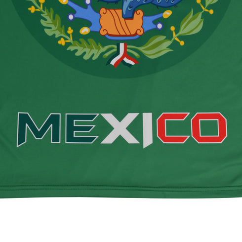 Fury Mexico Soccer Jersey – V-Neck Ripped Flag Design - Unisex