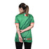 Fury Mexico Soccer Jersey -v- Neck Ripped Flag Design Black White and Green - Women