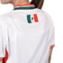 Fury Mexico Soccer Jersey -v- Neck Ripped Flag Design Black White and Green - Women
