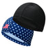 Fury Lycra 4 Way Stretchable Cooling Skull Cap Helmet Liner Sweat Wicking Cycling Cap Sun Protection Beanie (Pack of 2)
