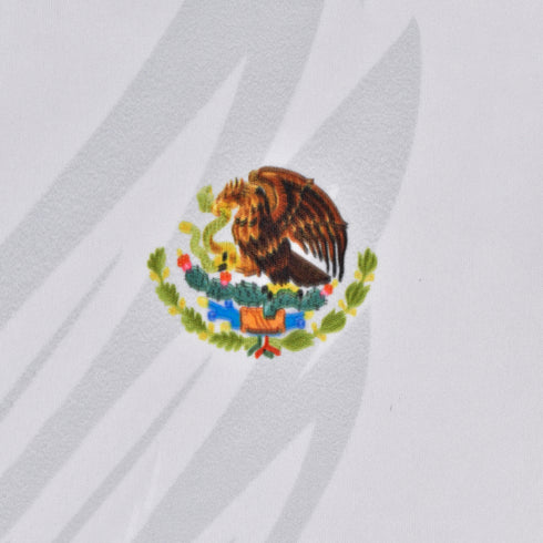 Fury Mexico Soccer Jersey V Neck Ripped Flag Design - Unisex