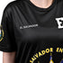 Fury New White and Black El Salvador Women Soccer Jersey - Women