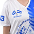 Fury New White and Black El Salvador Women Soccer Jersey - Women