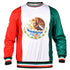 Fury Mexico Long Sleeve Shirt for Sports & Fashion for Men, Women, Unisex lightweight all weather Breathable Classic Fabric Tops mexicojerseys shirtslatinas mexican jersey camisa de