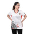 Fury Mexico Soccer Jersey -v- Neck Ripped Flag Design Black White and Green - Women